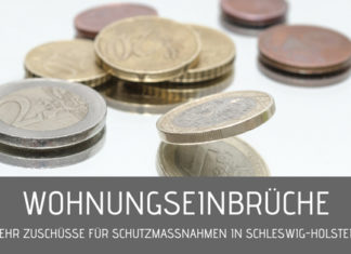 DER ALARM PROFI: Wohnungseinbrüche – Zuschüsse für Schutzmaßnahmen in Schleswig-Holstein Zuschüsse für Einbruchschutz in SH