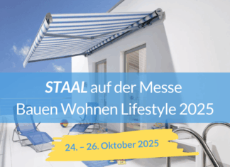 STAAL auf der Bauen Wohnen Lifestyle 2025 Staal Rollladen- und Sonnenschutz auf der Messe Bauen Wohnen Lifestyle 2025