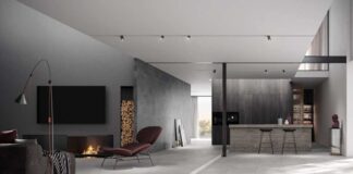 Fliesendesign Trends Stroeher-Living XXL Fliese in Betonestrich Optik