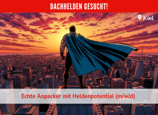 Dachhelden gesucht
