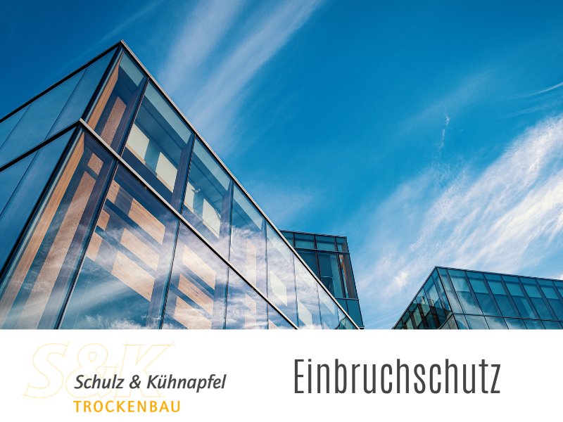 Einbruchschutz mit Trockenbaulösungen